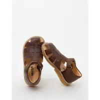 Angulus Sandaler - Cognac m. Borrelås - - 28 - Sandals