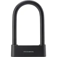 RockBros 32210818001 SMART sykkellås med fingeravtrykksleser og Bluetooth-tilkobling - svart
