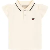 Konges Sløjd Polo - Florita - Antique White - - 4 år (104) - Polo