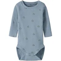 Name it Body I/e - Rib - NbmHaball - Ashley Blue m. Fotballer - - 50 - Langermet Body