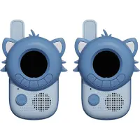 The Zoofamily Walkie Talkies - Racoon - Blå - - OneSize - Kosedyr