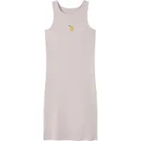 Name it Kjole - Rib - NkfVivemma - Vugge Rosa/Lemon - - 12 år (152) - Kjole