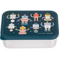 A Little Lovely Company Matboks - Rustfritt Stål - 900 ml - Robo - - OneSize - Matboks