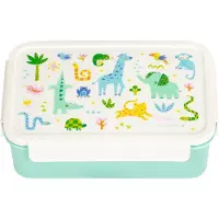 A Little Lovely Company Matboks - Bento - 1,2 L - Jungle - - OneSize - Matboks
