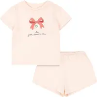 Konges Sløjd Sommersett - T-skjorte/Shorts - Famo - Kreolsk Rosa - - 5-6 år (110-116) - Shorts