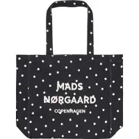 MADS NORGAARD COPENHAGEN Shopper - Boutique Athen - Dot Aop Black - - OneSize - Veske