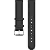 INF 22 mm klokkerem i skinn for CMF BY NOTHING Watch Pro Black