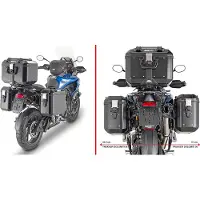 Givi Triumph Tiger 1200 Gt 2022-2023 Monokey Montering Av Sidevesker
