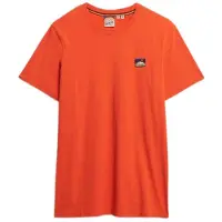 Superdry for man. M1012239A Great Outdoors T-shirt Emb Relaxed red (L), Casual, Cotton, Short sleeve