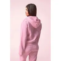 Gina Tricot  - 14+ zip hoodie - gensere - Rosa - XXS - Dame