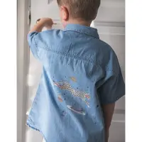That's Mine Skjorte - Silas - Denim - Blå - - 2 år (92) - Skjorte K/E