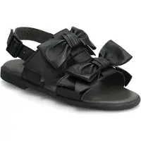 Angulus Sandaler - Svart m. Løkker - - 36 - Sandals