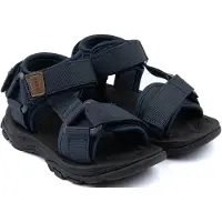 Pom pom Sandaler - Fotturer Borrelås - Navy - - 28 - Sandals