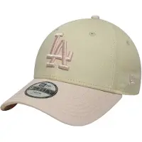 New Era Caps - 9Forty - Dodgers - Lett Beige/Rosa - - 6-12 år (116-152) - Caps