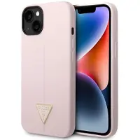 GUESS GUHCP14MSLTGU iPhone 14 Plus 6,7 "lilla / lilla hardcase Silikon Triangle