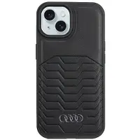 Audi Synthetic Leather Iphone 151413 6.1 Autpupcmip15gtd3bk Telefondeksel