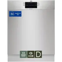 AEG ÖKO FAVORIT FUS5360CZM - Oppvaskmaskin - innebygd - Nisje - bredde: 60 cm - dybde: 57 cm - høyde: 82 cm - rustfritt stål