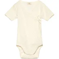 Copenhagen Colors Omslagsbody k/e - Cream - - 74 - Kortermet body