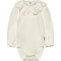 Hust and Claire Body I/e - HCBritt - Ivory m. Blonder - - 2 år (92) - Langermet Body
