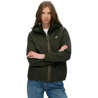 Superdry for woman. W5011986A Essential Tri Windbreaker Jacket green (L), Casual, Polyester