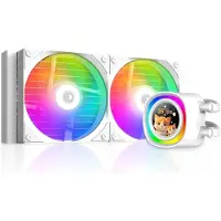 ID-Cooling FX240 LCD WHITE - CPU Vannkjøling - Max 25 dBA