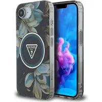 GUESS Flowers Triangle Iphone 16e Telefondeksel