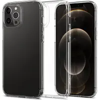 Spigen Ultra Hybrid-etui for iPhone 12 / iPhone 12 Pro - Klar