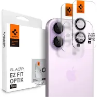 Spigen Glass tR EZ Fit Optik Pro 2 Pack - purple - iPhone 17