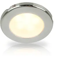 Hella Marine Rustfritt Stål Euroled 75 Taklampe Varm Hvit 12v