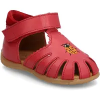 Angulus Sandaler m. Broderi - Rød - - 23 - Sandals