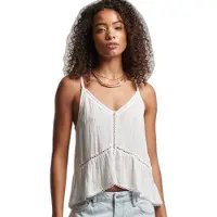 Superdry Vintage Ladder Trim Ermeløs T-skjorte