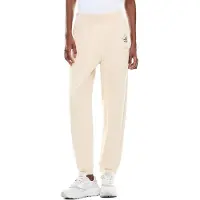 EA7 for woman. 7W001001_AF20758 Beige cotton blend Graphic Series joggers (S), Casual