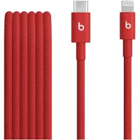 Beats by Dr. Dre Apple Beats USB-C-til-Lightning-kabel 1,5 m MFEH4ZM/A / ladekabel / Lightning-kabel / iPhone-kabel - rød