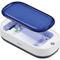 Usams UV-C sterilisatorlading. induksjon 15W hvit/hvit ZB151XDH01 (US-ZB151)