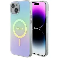 GUESS GUHMP15MHITSQ iPhone 15 Plus 6,7" turkis/turkis hardcase IML Iridescent MagSafe