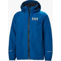 Helly Hansen Jr Juell Rain Jacket Deep Fjord (176 /16 år)