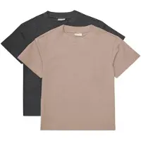 Minymo T Skjorte (2 Pk) Fossil (140 / 10 år)