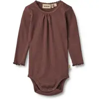 Wheat Baby Rib Body Lotta Eggplant (92 / 2 år)