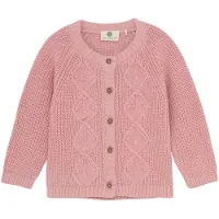 En fant Cardigan Knit Bridal Rose (116 / 6 år)