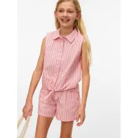 Vero moda Friba Skjorte Regular Fit Pink-A-Boo Coral Paradise (116 / 6 år)
