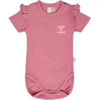Hummel Talya Ruffle Body S/S Mesa Rose (92 / 2 år)