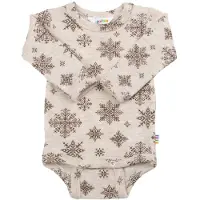 Joha Merino Ull Body Snowflake Beige (100 / 3-4 år)