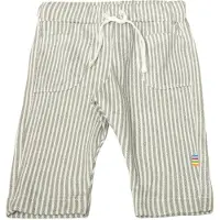 Joha Milk Boy Stripe Bukser Bomull Green (120 / 6-7 år)