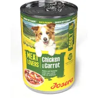 Josera Meatlovers Menu 6 x 400 g - Kylling & gulrot (nytt design)