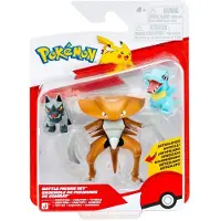 Pokémon BATTLE FIGURE 3 PK POOCHYENA/TOTODILE/KABU