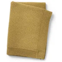 Elodie details Gold Wool Knitted Blanket Ull Teppe (Onesize)