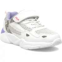 FILA Ventosa A Borrelås Joggesko Kids White (28)