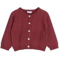 Hust and Claire Cleo Cardigan Purple fig (74 / 9 mnd)