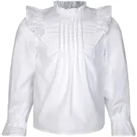 Vilje & Ve Leona Bluse White Cotton (122 / 7 år)