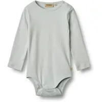 Wheat Rib Body Spencer Soft Blue (92 / 2 år)